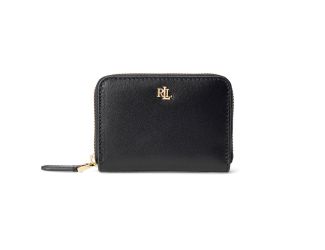 Small Zip Wallet Black
