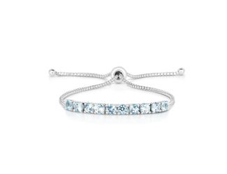Blue Topaz Bolo Bracelet