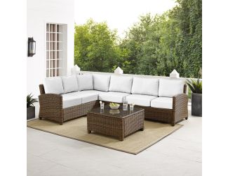 Bradenton 5Pc Outdoor Sectional Set - Sunbrella