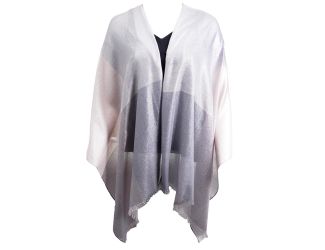 Lurex Plaid Kimono