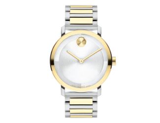 Men's Bold Evolution 2.0 Two-Tone Stainless Steel Watch Silver Dial