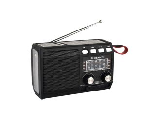 Portable Solar Radio Bluetooth w/ Crank