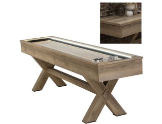 American Legend - LED Shuffleboard w/Buffet Top