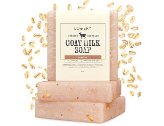 Oatmeal Goat Milk Soap Size 3 Pieces