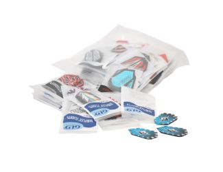 50 Sets of Assorted Dimples SLIM ONLY Dart Flights