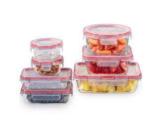 Freshlock 14pc Mixed Size Glass Food Storage Set