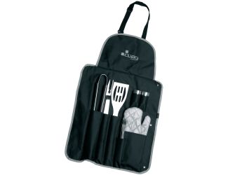 Cubo 9pc BBQ Set, Essentials in Apron