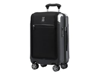 Platinum Elite Compact Business Plus Carry-On Hardside Spinner - Shadow Black