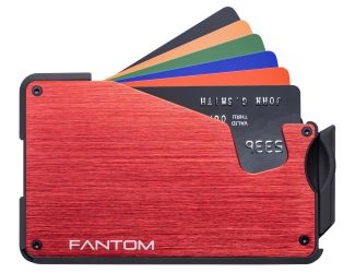 Fantom S Wallet, Slim, Red