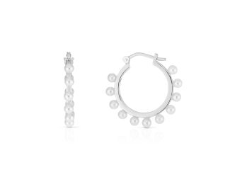 Pearl Hoops