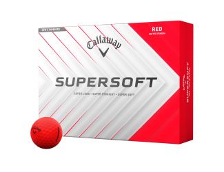 Callaway Supersoft Red 2025 Golf Balls - 1 Dozen