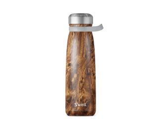 40oz Stainless Steel Traveler Teakwood