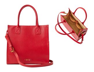 Morgan Tote Leather - Red