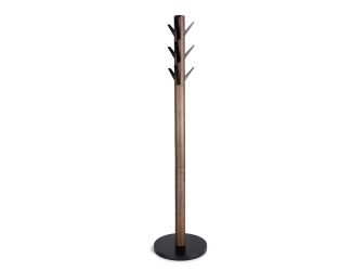 Flapper Coat Rack Blk/Walnut