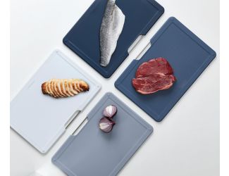 Folio 4pc Cutting Board Set Gray