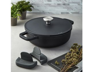 Phantom Ceramic Non-Stick Recycled Cast Aluminum 11" Cov Saute Pan 5Qt.