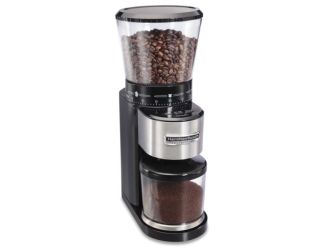 Conical Digital Burr Coffee Grinder Stainless Steel