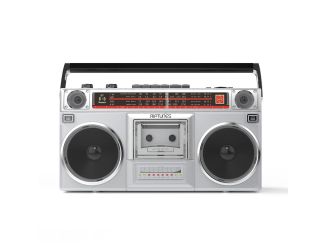 Stereo Boombox With Bluetooth Audio