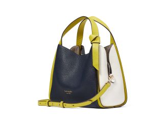 Knott Colorblocked Medium Crossbody Tote - Blazer Blue Multi