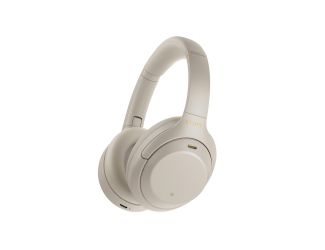 Wireless Noise Canceling Headphones Silver