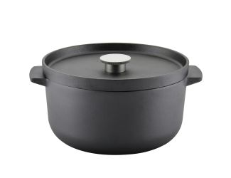 6qt Pre-Seasoned Cast Iron Round Dutch Oven