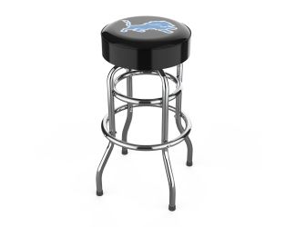 Detroit Lions Chrome Bar Stool