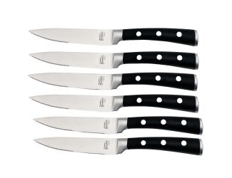 Classico SS Steak Knives, Set of 6, 12"