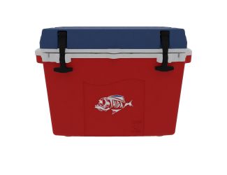 27 Quart Red, White & Blue Cooler