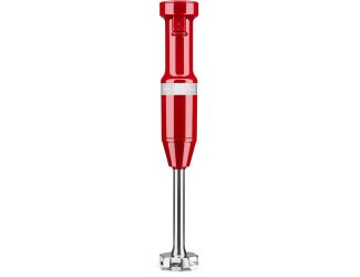 Corded Variable-Speed Immersion Blender in Empire Red with Blending Jar