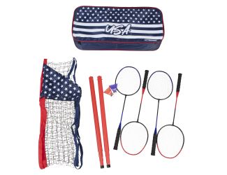 Triumph Sports - Patriotic Portable Badminton