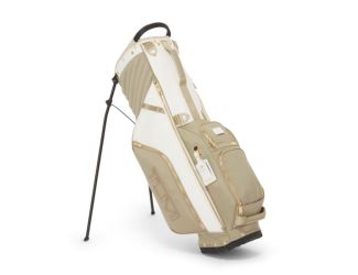  Alpha Golf Stand Bag- Off White/Tan