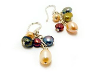 Popcorn Pearl Earrings