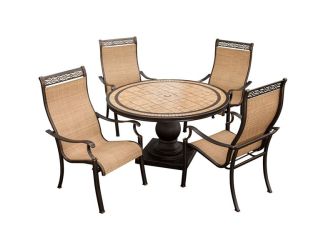 Monaco 5-Piece Outdoor Dining Set