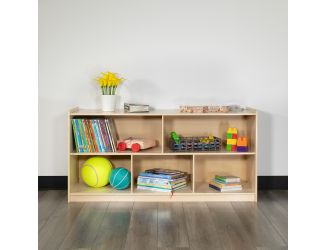Wooden 5 Section School Classroom Storage Cabinet for Commercial or Home Use