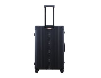 Aleon 30" Macro Traveler Aluminum Hardside Checked Luggage with Suiter (Onyx) Black