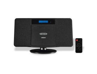 Wall-Mountable Bluetooth Music System with MP3 CD Player, Digital AM/FM Stereo Radio and Remote