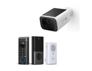 Video Smart Lock E330 w/ SoloCam S220 Solar Outdoor Cam