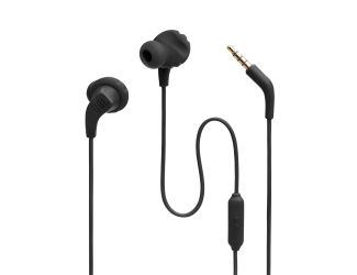 Endurance Run 2 Wired Waterproof Sport Earbuds Black