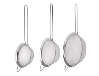 3pc SS Graduated Strainer Set