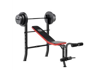 Marcy Standard Bench + 100 lb. Weight Set