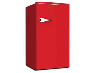 3.1 Cubic Foot Retro Compact Refrigerator Red