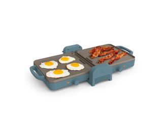 Fold-n-Store Dual Temp Ceramic Griddle Surf