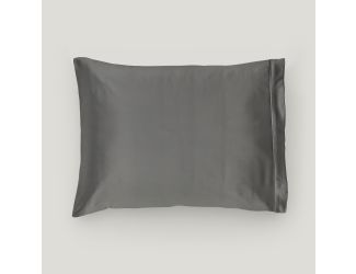 100% Silk Pillow Case (Individual) Standard Size - Grey Color