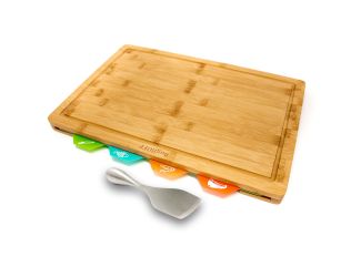 Bamboo 6pc Board Set/Aaron Probyn Cheese Knife