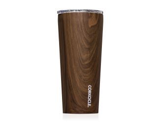 24oz Tumbler - Walnut Wood