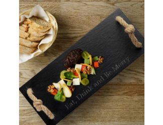 Rectangular Slate Stone Serving Tray