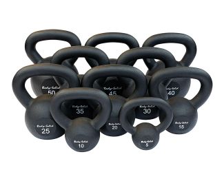 Body-Solid Kettleball Set Singles 5-50lbs