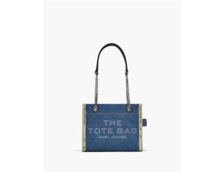 The Denim Chain Small Tote Bag