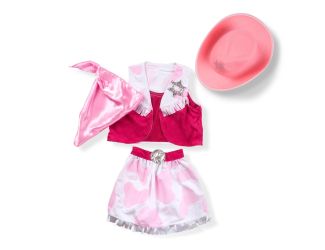 Cowgirl Role Play Costume Set Ages 3-6 Years