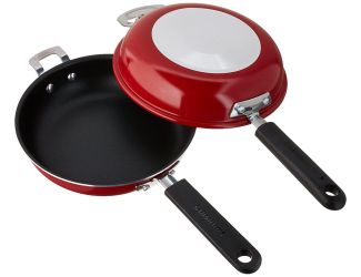 2-in-1 Frittata Non-Stick Set - Red
